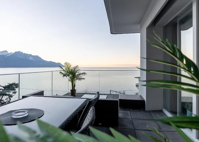 Sunset Home, De Luxe Front De * Veytaux